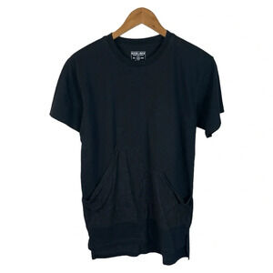 TS909 Men’s Bleeker & Mercer Asymmetrical Pocket Streetwear T Shirt M